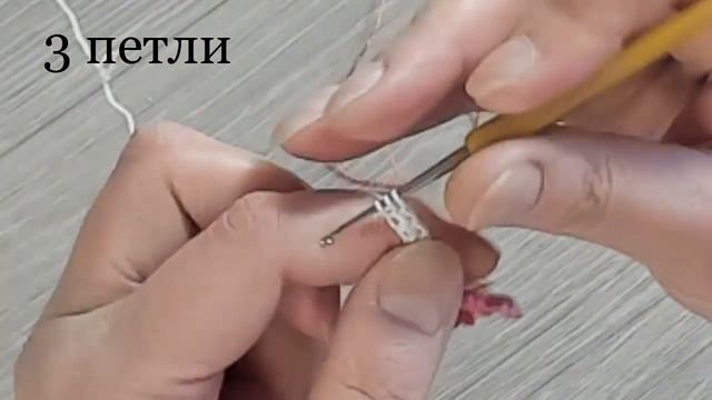 Тунисский цветок для ирландского кружева - МК. Irish Crochet & Tunisian Crochet, Crochet Flower смотреть онлайн