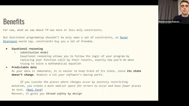 Lectures 7 & 8: Functional Programming in Scala (Essentials & Advanced) смотреть онлайн