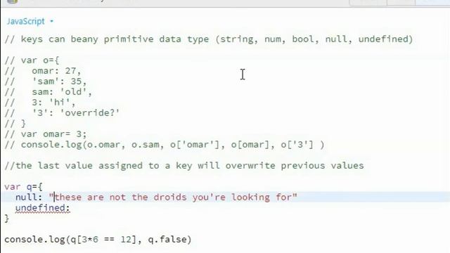 Dictionaries (Python) and Objects (Javascript) смотреть онлайн