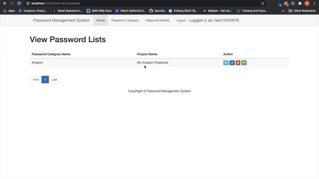 PASSWORD MANAGEMENT PROJECT| NODEJS | MONGODB | EJS смотреть онлайн