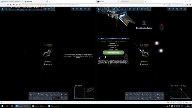 DarkOrbit'sBug - Вход сразу через два окна на одном акке [fix 28.1.16] смотреть онлайн