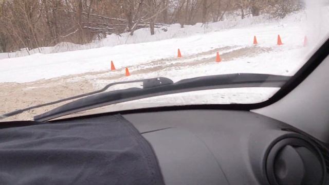 Учебная езда по городу часть 1.