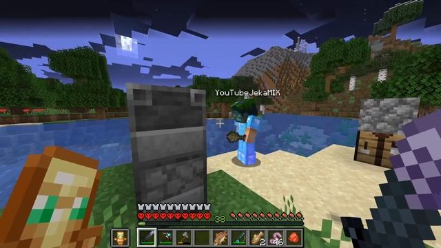 100 Дней в МИРЕ ПИРАТОВ в МАЙНКРАФТ / #8 / СХОДИЛИ НА РЫБАЛОЧКУ! / Minecraft Хардкор