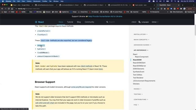 W16D1: React from Scratch (1 of 2) смотреть онлайн