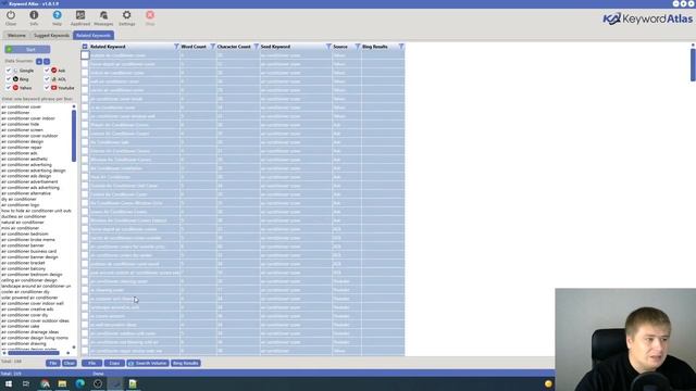 Keyword Atlas. Парсинг и сбор семантического ядра для Буржа (западное SEO) смотреть онлайн