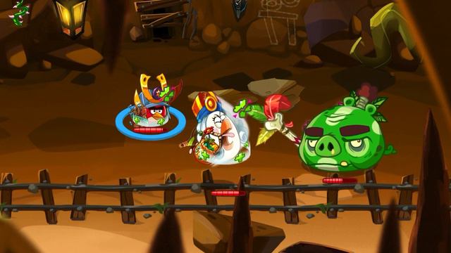 Cave 1 Fight Angry Birds Epic Chronicle Caves смотреть онлайн