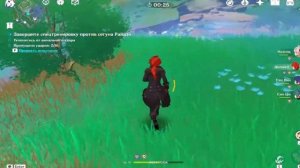 Завершите спецтренировку против сёгуна Райден | Genshin Impact