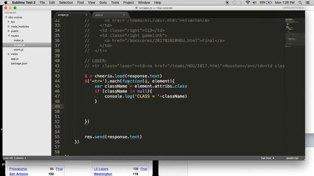 2. Node JS Tutorial: Intro to Web Scraping - Extracting Data смотреть онлайн