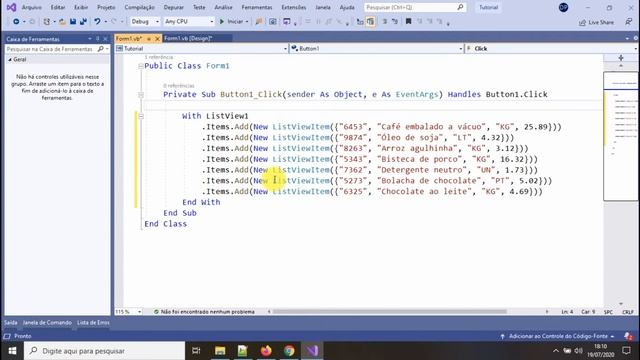 O Controle ListView no VB.Net. Visual Basic .Net смотреть онлайн