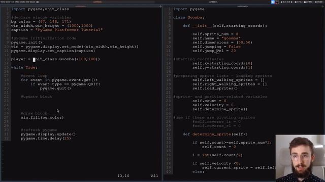 How to Use Sprites in PyGame (PyGame Platformer Part 2) смотреть онлайн