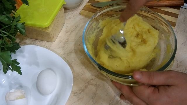 Используйте картофель для котлет. зразы с грибами. смотреть онлайн