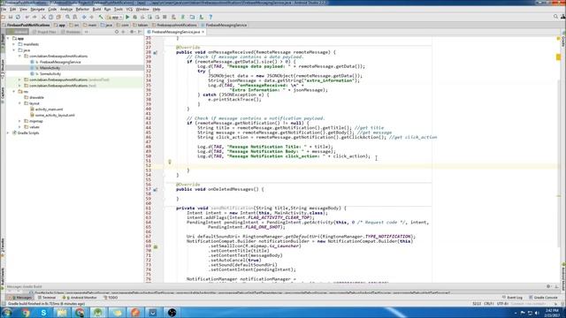 Push Notification Activity Triggers - Android Firebase смотреть онлайн