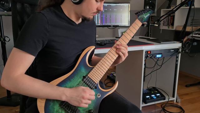 DE:RESOLUTION - Omen | Guitar playthrough by Kacper Zieliński смотреть онлайн