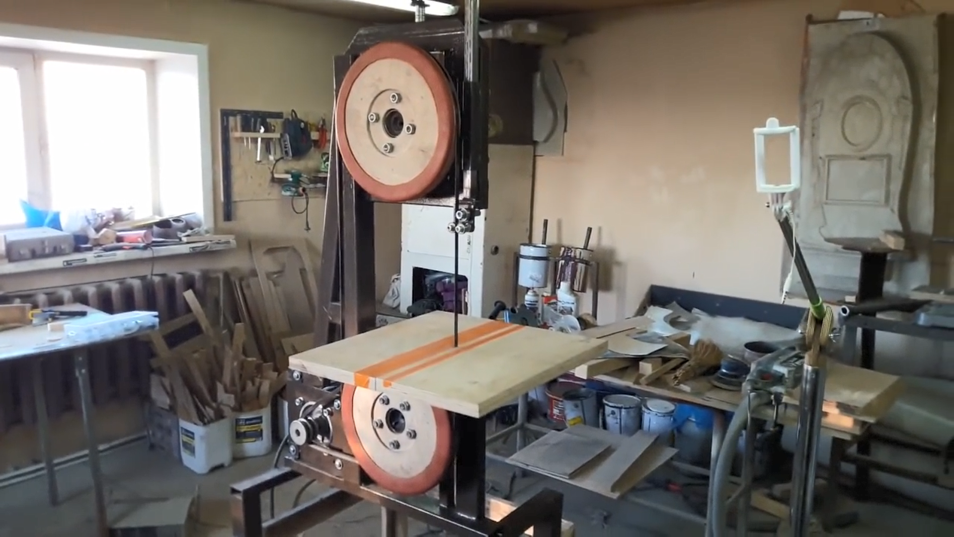 Ленточная пила своими руками смотреть онлайн