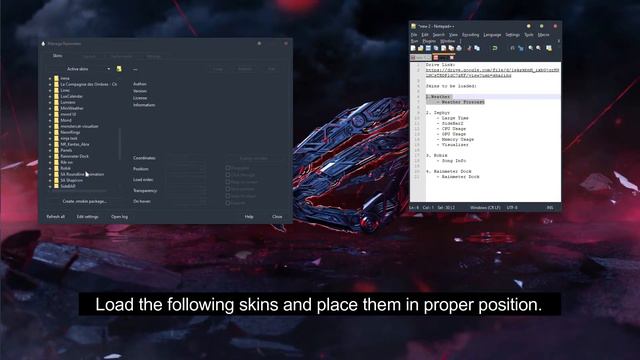 ROG Unleashed Look to Windows 10 using Live Wallpaper and Rainmeter Skins. смотреть онлайн