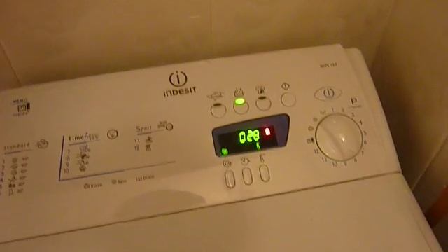 Indesit WITE127 :: Quick cotton 40 3/6 смотреть онлайн