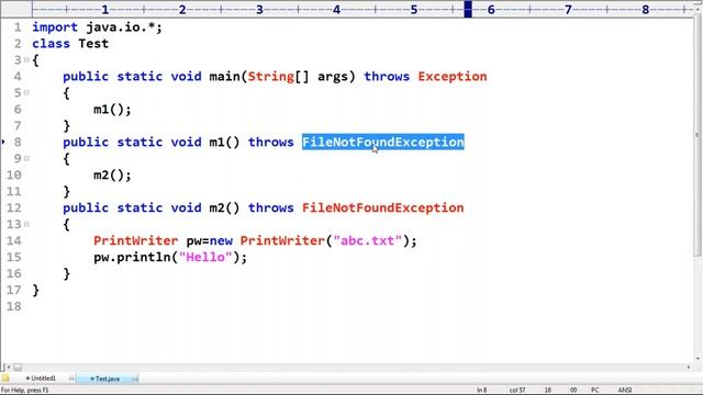 OCJA (1Z0 - 808 ) || Exception Handling Part - 2 ||Session-16||Weekend Batch || Durga On 01-07-2018 смотреть онлайн
