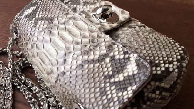Сумка из кожи питона Тоскана от Ohmybag смотреть онлайн