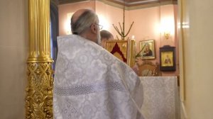 Царские часы на навечерии Рождества Христова в Покровском жеском монастыре