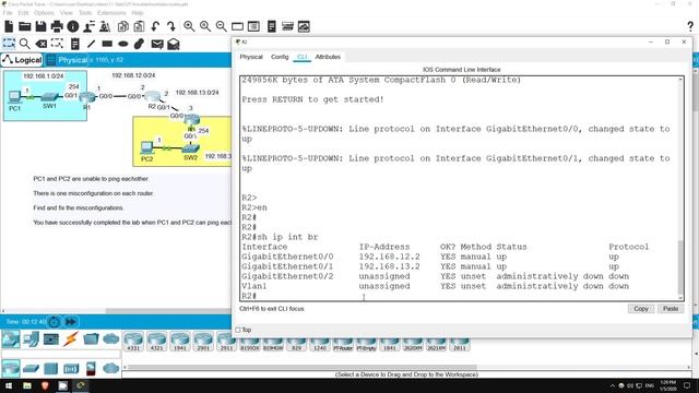 (На РУССКОМ) Free CCNA _ Troubleshooting Static Routes _ Day 11 Lab 2 _ CCNA 200-301 Complete Course смотреть онлайн