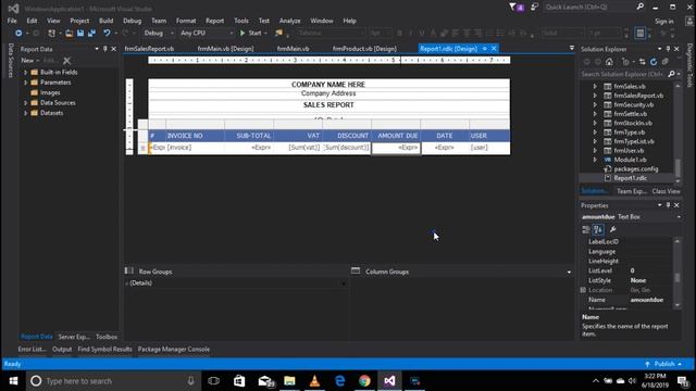 Part 47: POS And Inventory System For Pharmacy: Customize Sales Report смотреть онлайн