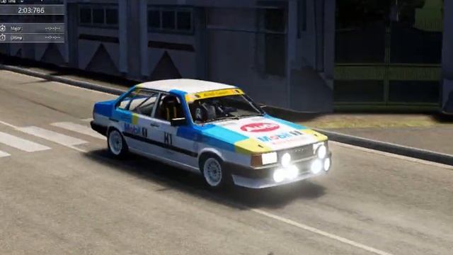 Assetto Corsa car mod audi 80 b2 rally pau 1967 z смотреть онлайн