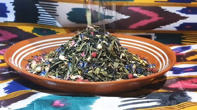 Чай чёрный и зелёный с натуральными добавками "Лунный замок" смотреть онлайн