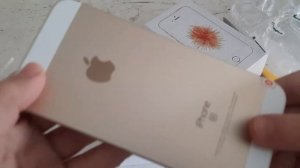 РАСПАКОВКА ТЕЛЕФОНА IPHONE SE