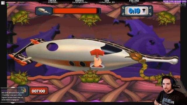 Worms: A Space Oddity [Wii] - FrasWhar's playthrough episode #4 смотреть онлайн