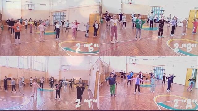 Футбольный флешмоб среди 1-4 классы смотреть онлайн