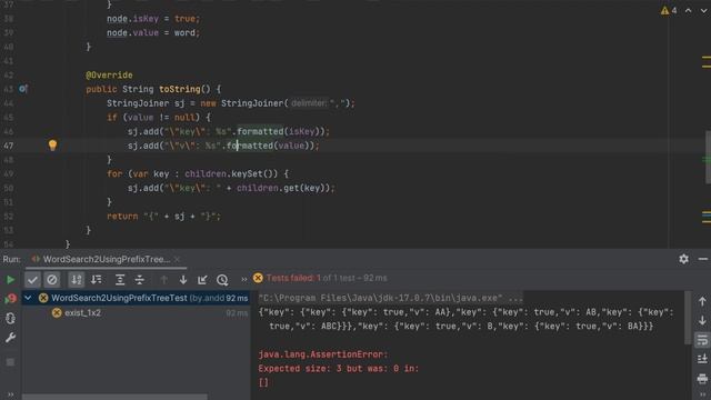 Поиск набора слов в матрице букв (часть 2): префиксное дерево (leetcode) смотреть онлайн