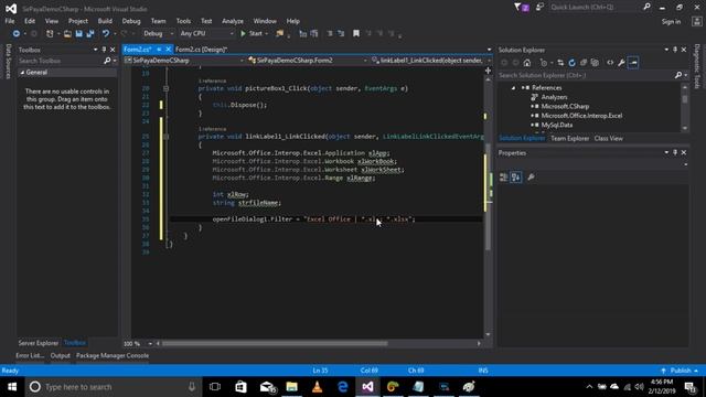 Import Data From Excel File To C# DataGridView смотреть онлайн
