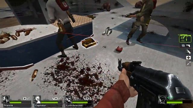 Left 4 Dead 2 - Tank Challenge Custom Survival Map Multiplayer Gameplay Playthrough смотреть онлайн