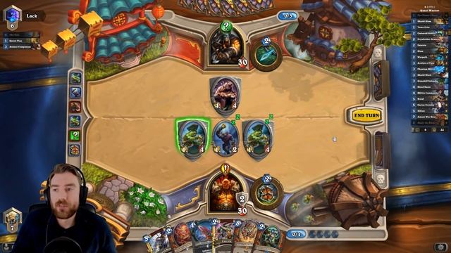 Rush Quest Warrior - Rastakhan's Rumble Hearthstone смотреть онлайн