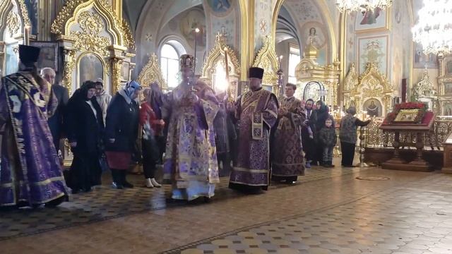 Всенощное бдение накануне Крестопоклонной недели смотреть онлайн
