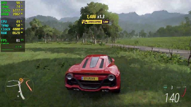 Forza Horizon 5 RX 580 - 1080p Medium, High, Ultra, смотреть онлайн