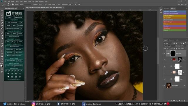 RETOUCH ACADEMY Panel in Photoshop смотреть онлайн