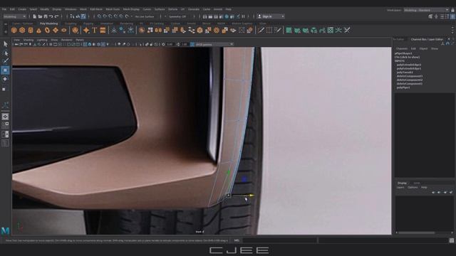 How to Model a CAR in Maya for BEGINNERS | Part - 01 | Making The Front Part | Pixeench смотреть онлайн