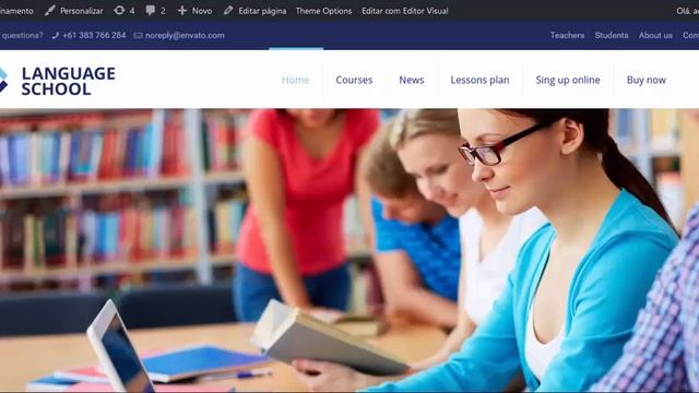 BeTheme Como editar o header, menu, cabeçalho, global смотреть онлайн