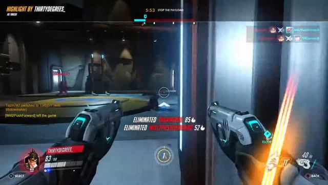 Overwatch Release Day Highlights-- McCree and Tracer смотреть онлайн
