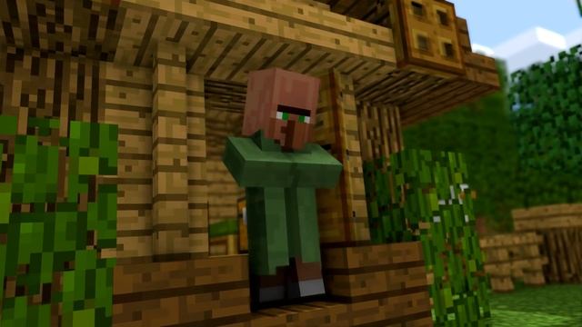 Villager Life 1 - Minecraft Animations смотреть онлайн