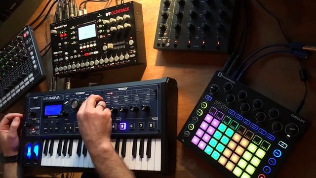 Nerdsession No.9 - Dapayk & Novation Mininova, Circuit, Launch Control XL + Octatrack смотреть онлайн