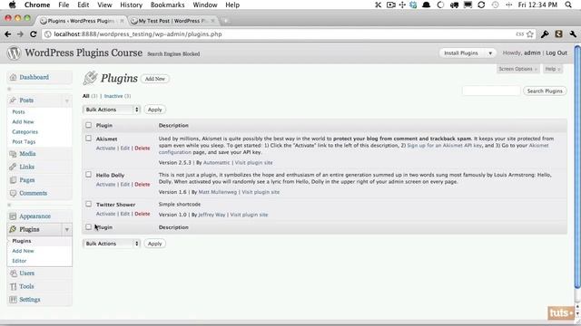 6 The add shortcode Method - Tutorial writing plugin wordpress смотреть онлайн