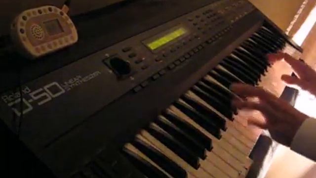 Roland D-50だけでYMO「COSMIC SURFIN'」弾いてみた смотреть онлайн