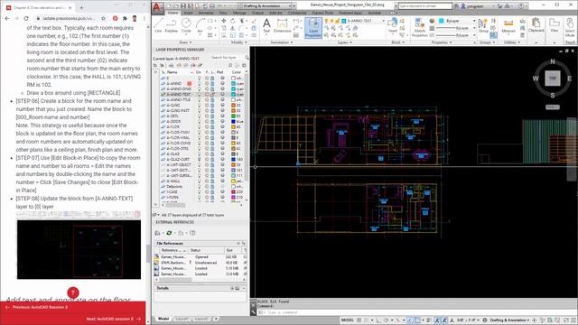 04 - Draw Elevations and Sections - CO 3 - Text & Annotation - MText, Text style, & Mleader смотреть онлайн