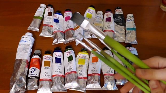 Мои материалы для живописи маслом / Что купить для живописи маслом / Мастихин / Текстурная паста смотреть онлайн