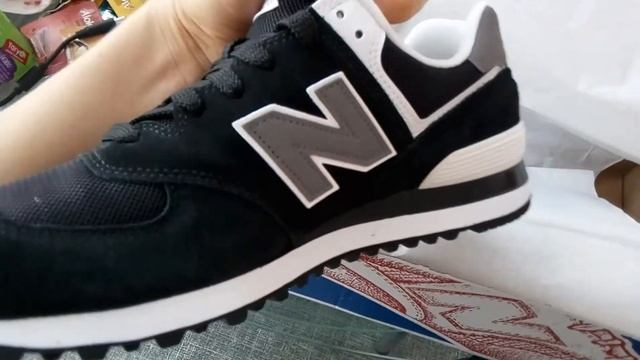 Замшевые кроссовки New balance 574 classics traditionnels смотреть онлайн
