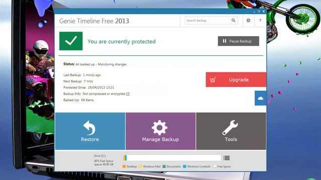 Genie Timeline Free 2013 4.0.1.200 смотреть онлайн