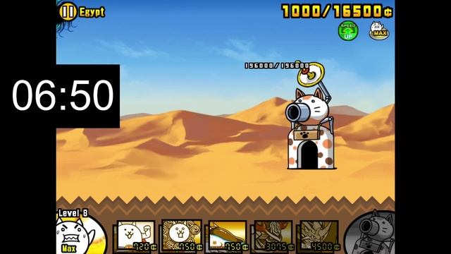Battle Cats | Into The Future: Time Enough For Cats | Speedrun: Any Cat - NBTM in 13m 28s (WR) смотреть онлайн