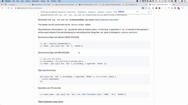 JWT server to server communication #3 | JSON Web Tokens смотреть онлайн